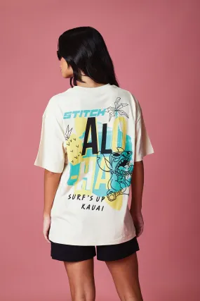 Hawaiian Stitch Oversized T-shirt