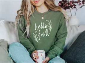 Hello Fall Classic Crew Neck Sweater