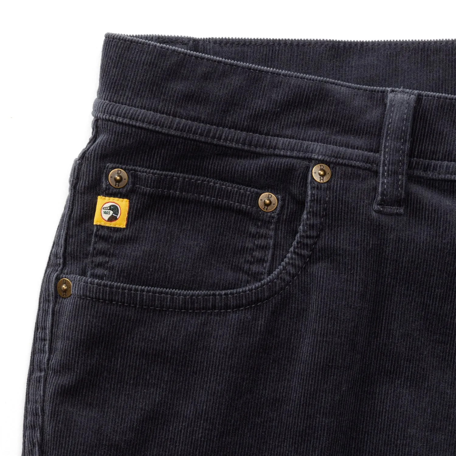 Holston Corduroy Five-Pocket - Ink Blue