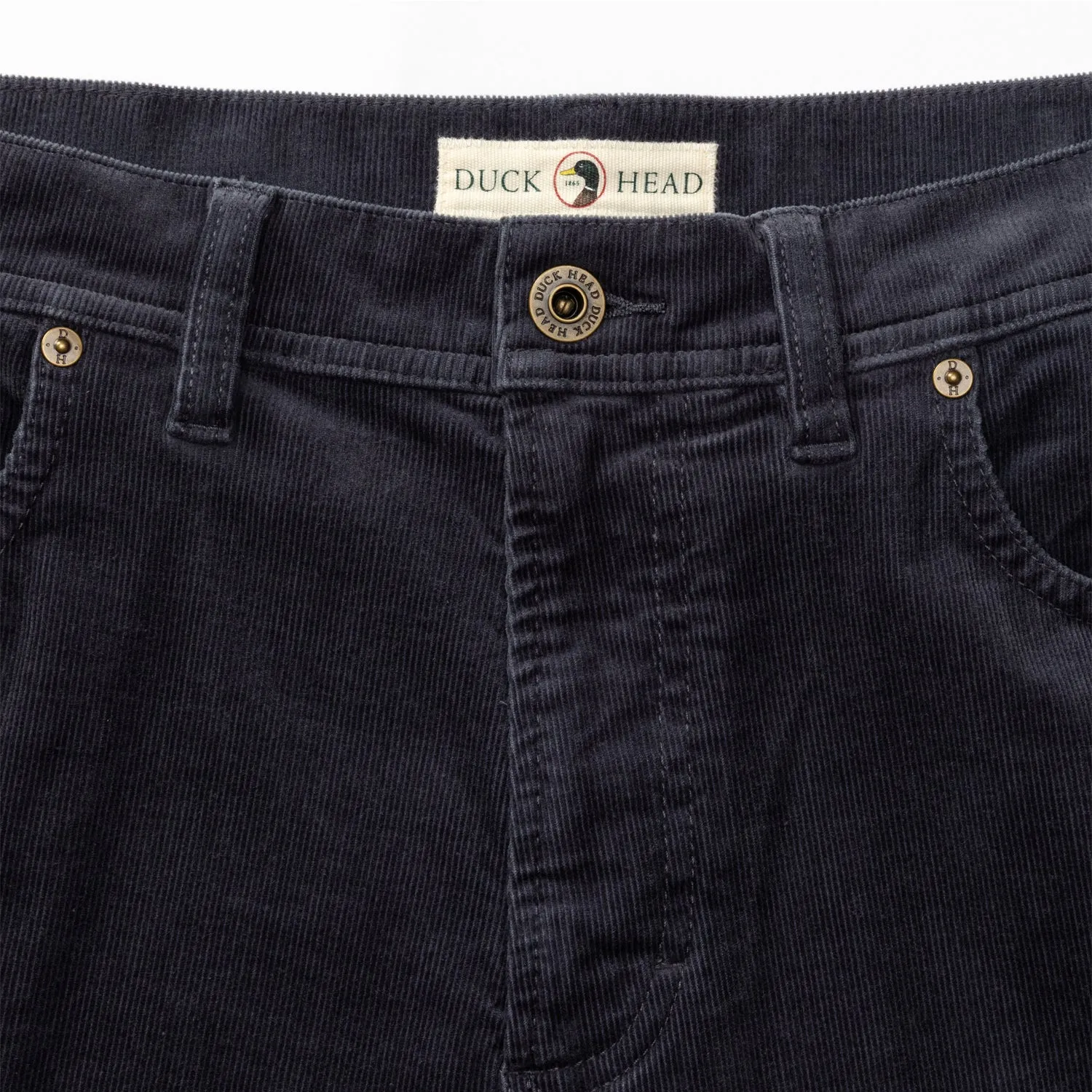 Holston Corduroy Five-Pocket - Ink Blue