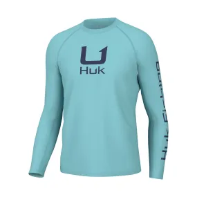 Huk Men's Icon Performance Shirt - Marine Blue