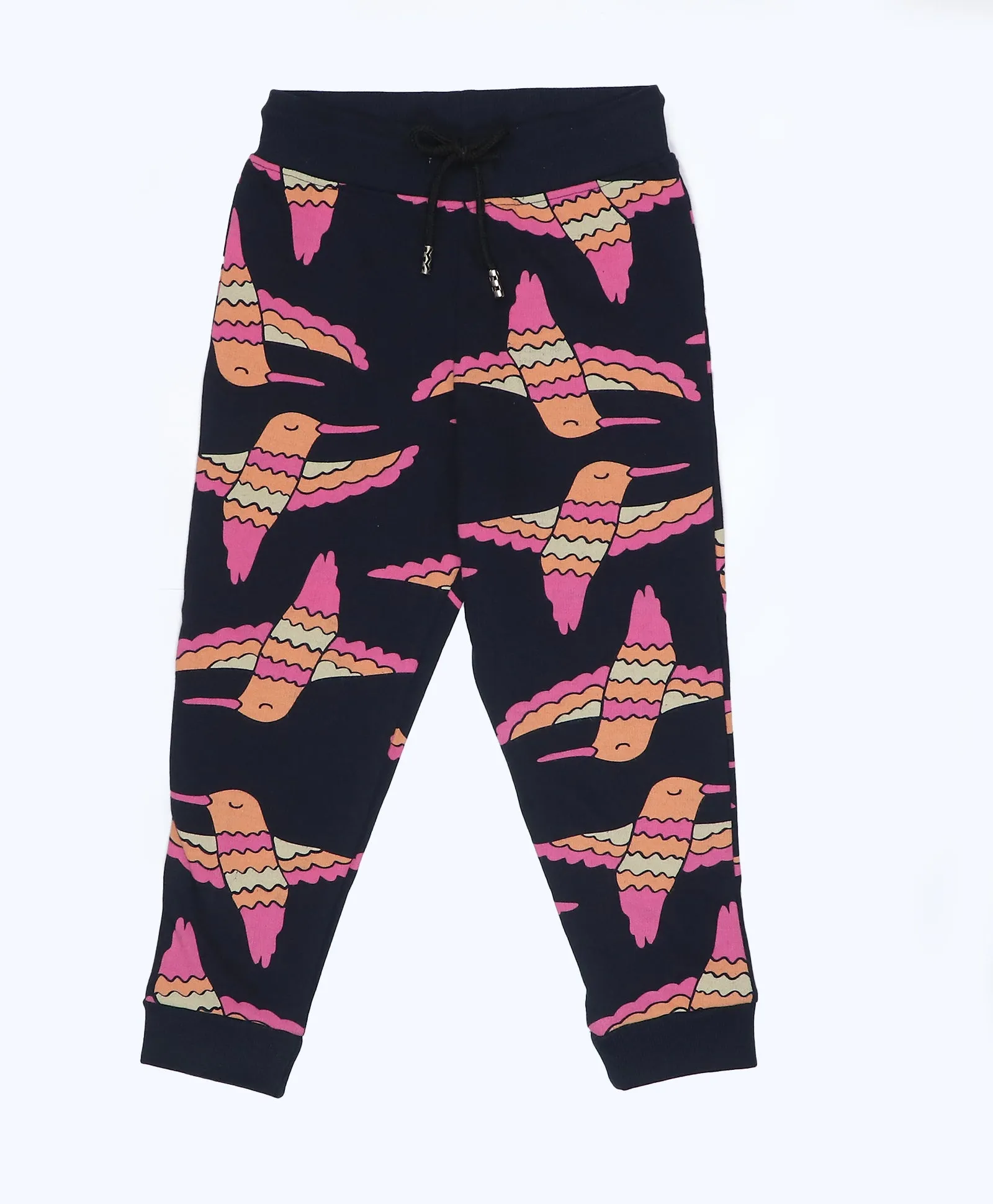 Hummingbird Pattern Kids Sweatshirt & Joggers Set