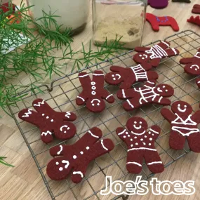 Joe's Toes Felt Gingerbread Folk