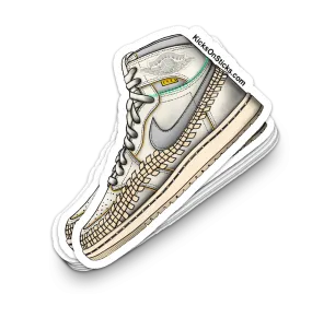 Jordan 1 "Union Beauty Supply" Sneaker Sticker