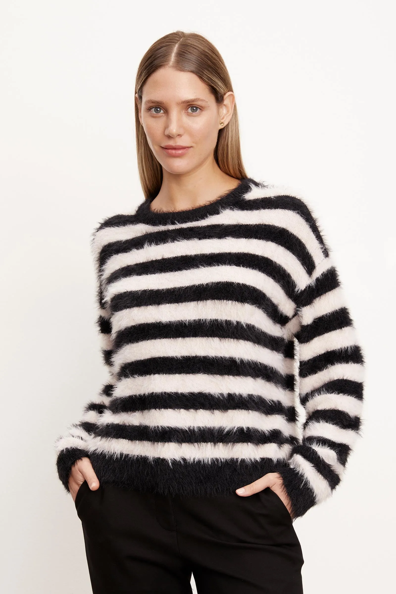 Kimberly Feather Yarn Sweater