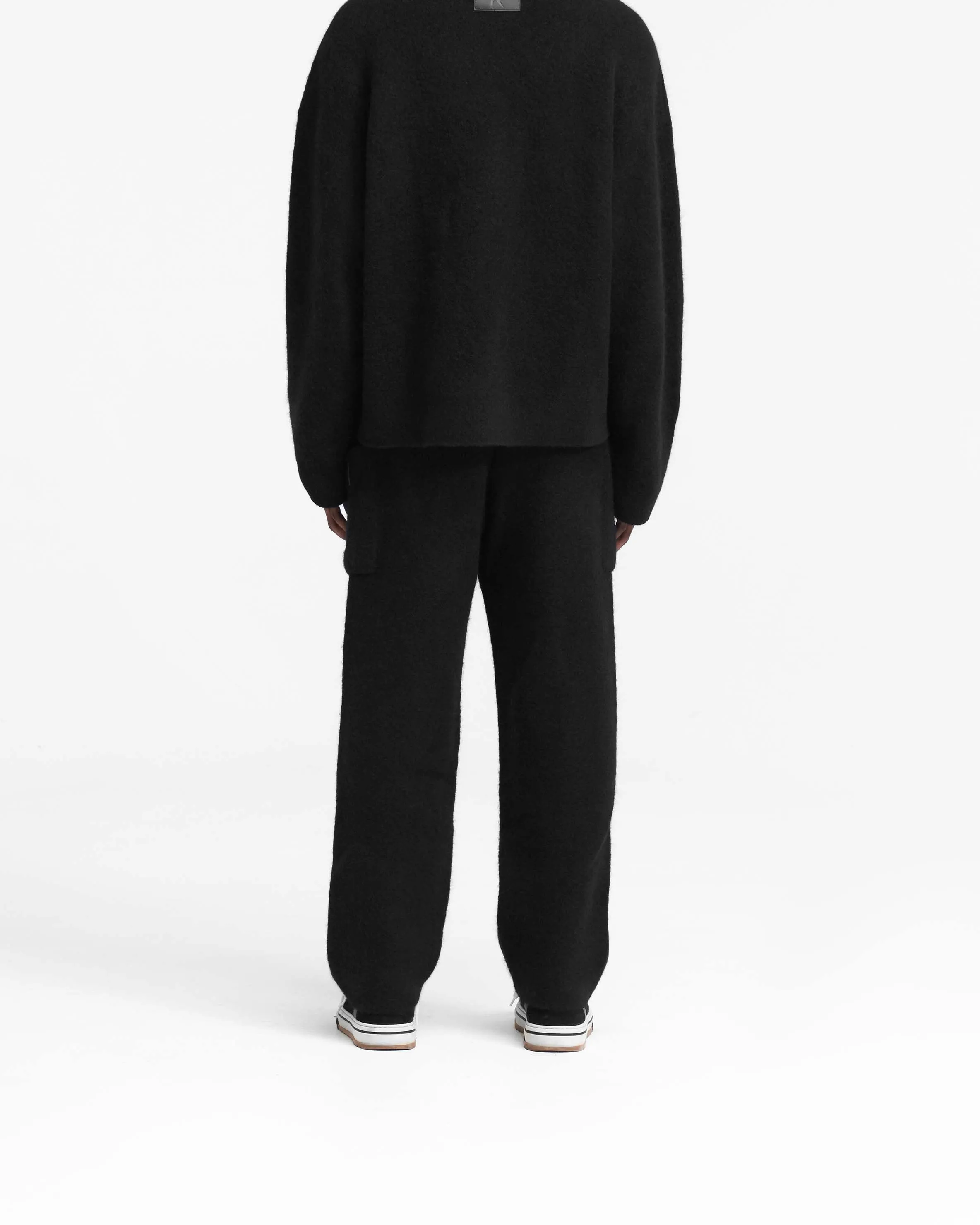 Knit Pant - Jet Black