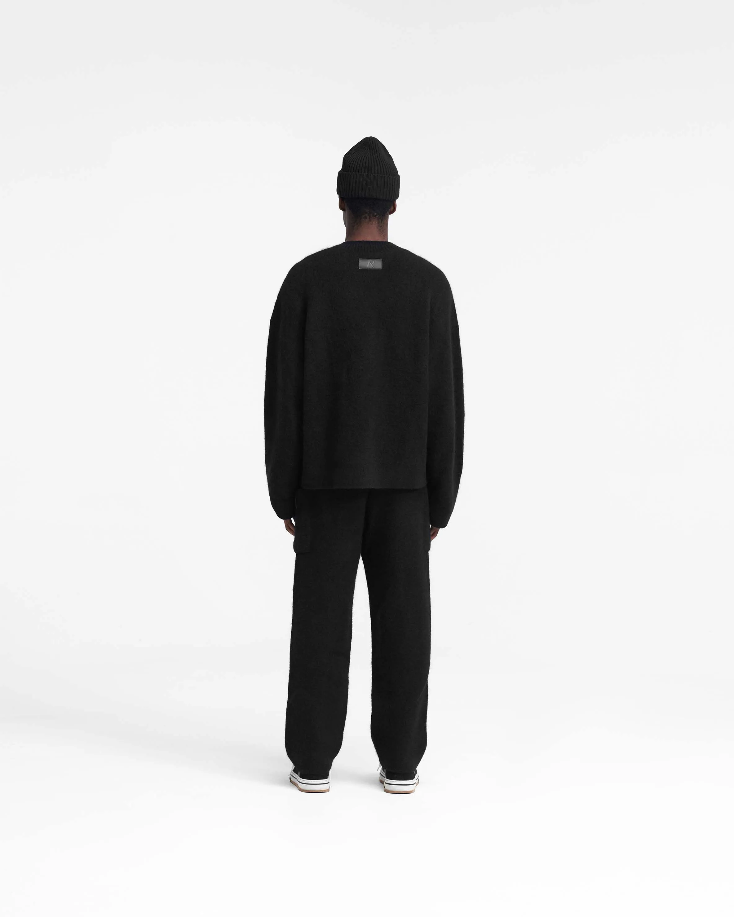 Knit Pant - Jet Black