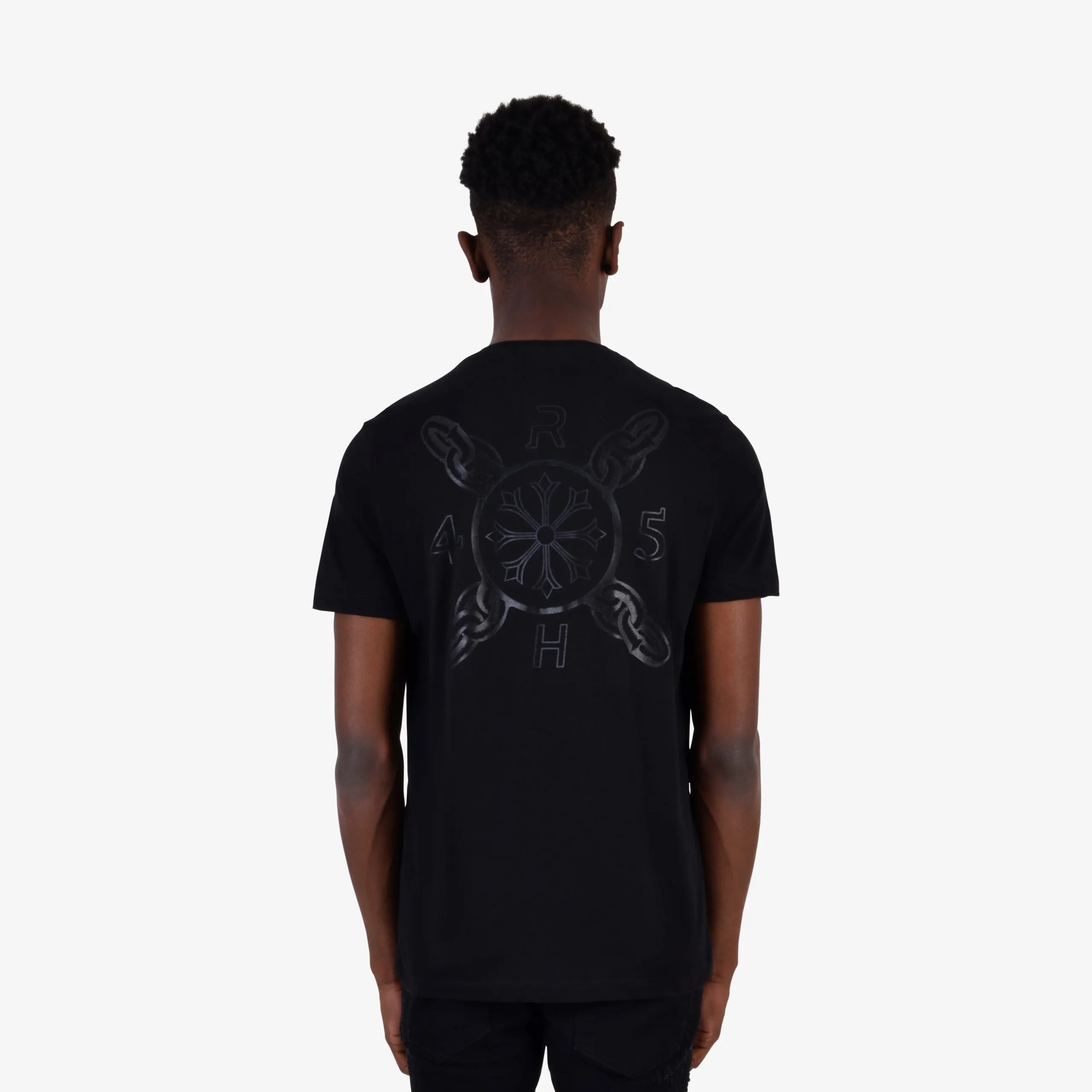 LOTUS TEE BLACK