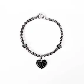 Love Song Bracelet [Black gems]