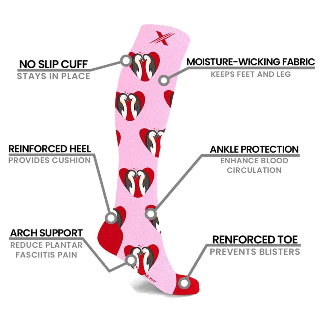 Lovebirds Compression Socks (3-Pairs)