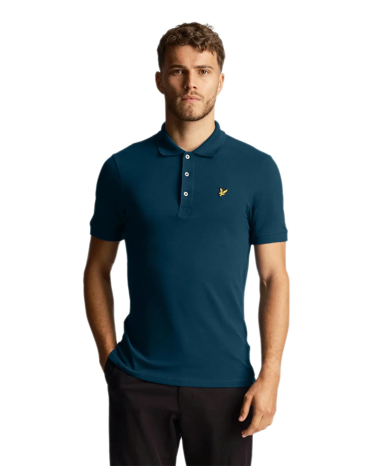 Lyle & Scott Mens Plain Polo Shirt