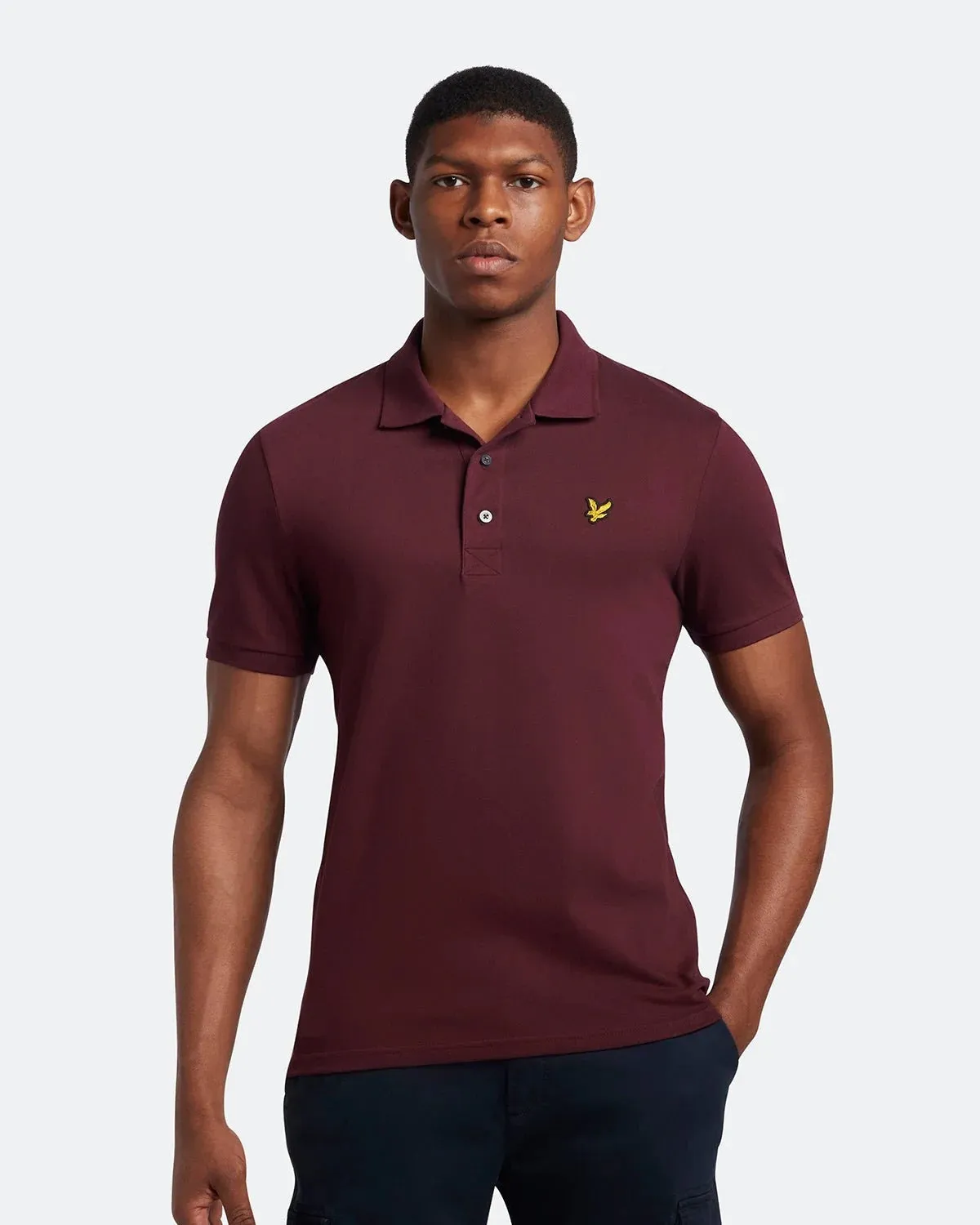 Lyle & Scott Mens Plain Polo Shirt