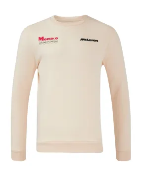 McLaren Racing F1 Special Edition Monaco GP Heritage Sweatshirt - Off White