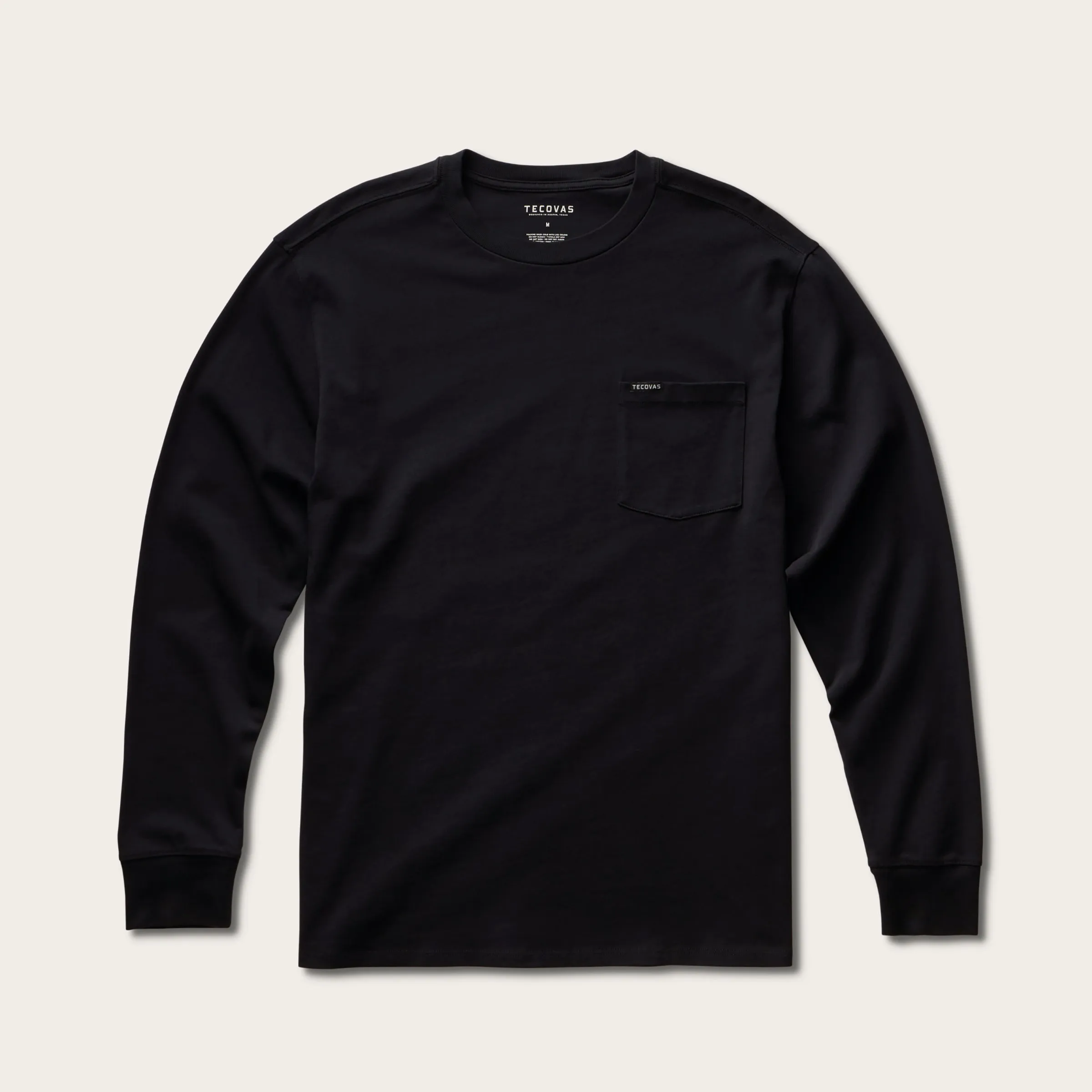 Men's Long Sleeve Standard Issue Pocket Tee