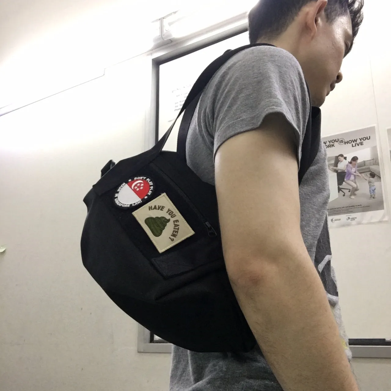 MIL-SPEC GYM BAG - 1000 DENIER CORDURA (BLACK)