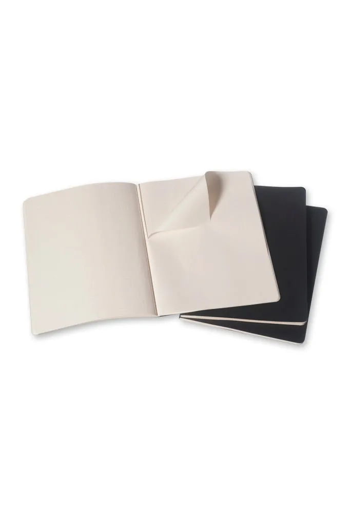 Moleskine - Cahier Notebook - Set Of 3 - Xlarge