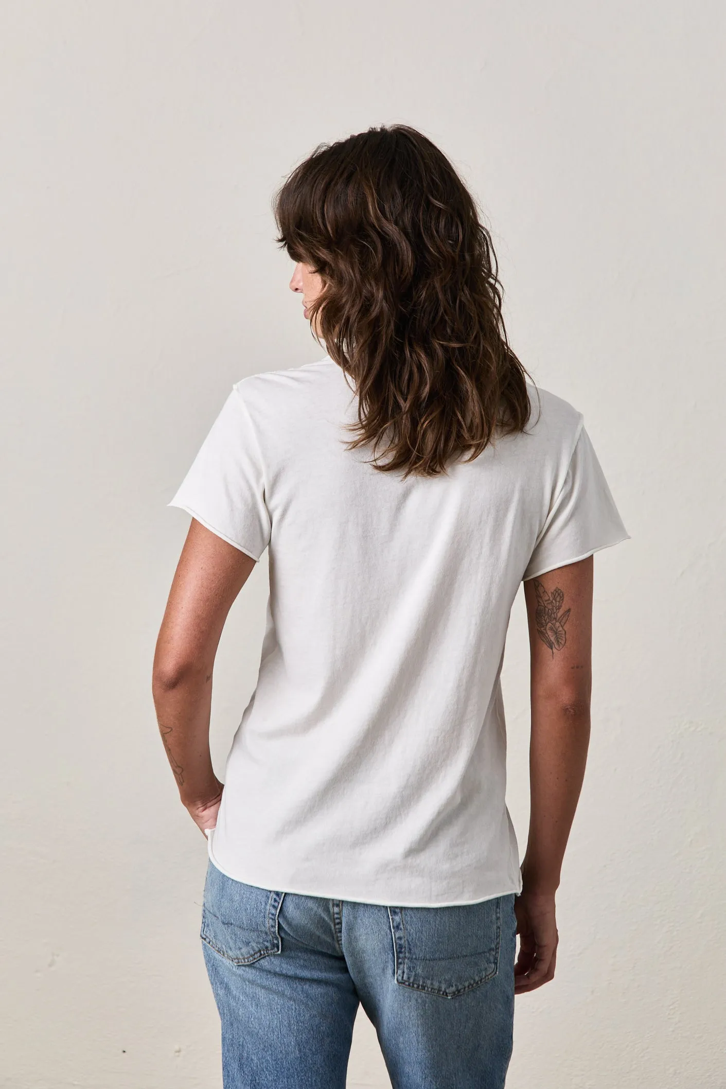 MOORE RELAXED TEE / SOFT WHITE