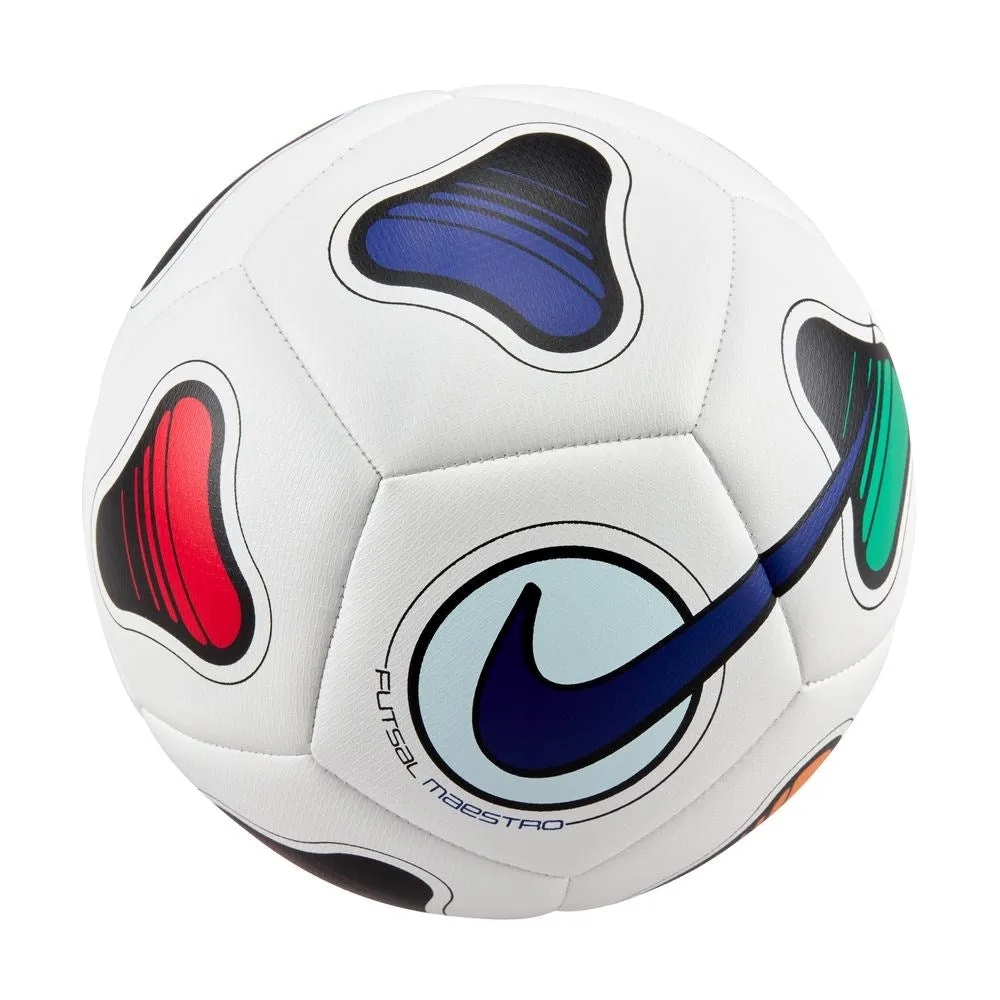 Nike Maestro Futsal Ball (White/Black/Multi)