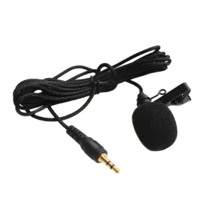 Omnidirectional 3.5mm TRS Lavalier Mini Lapel Microphone