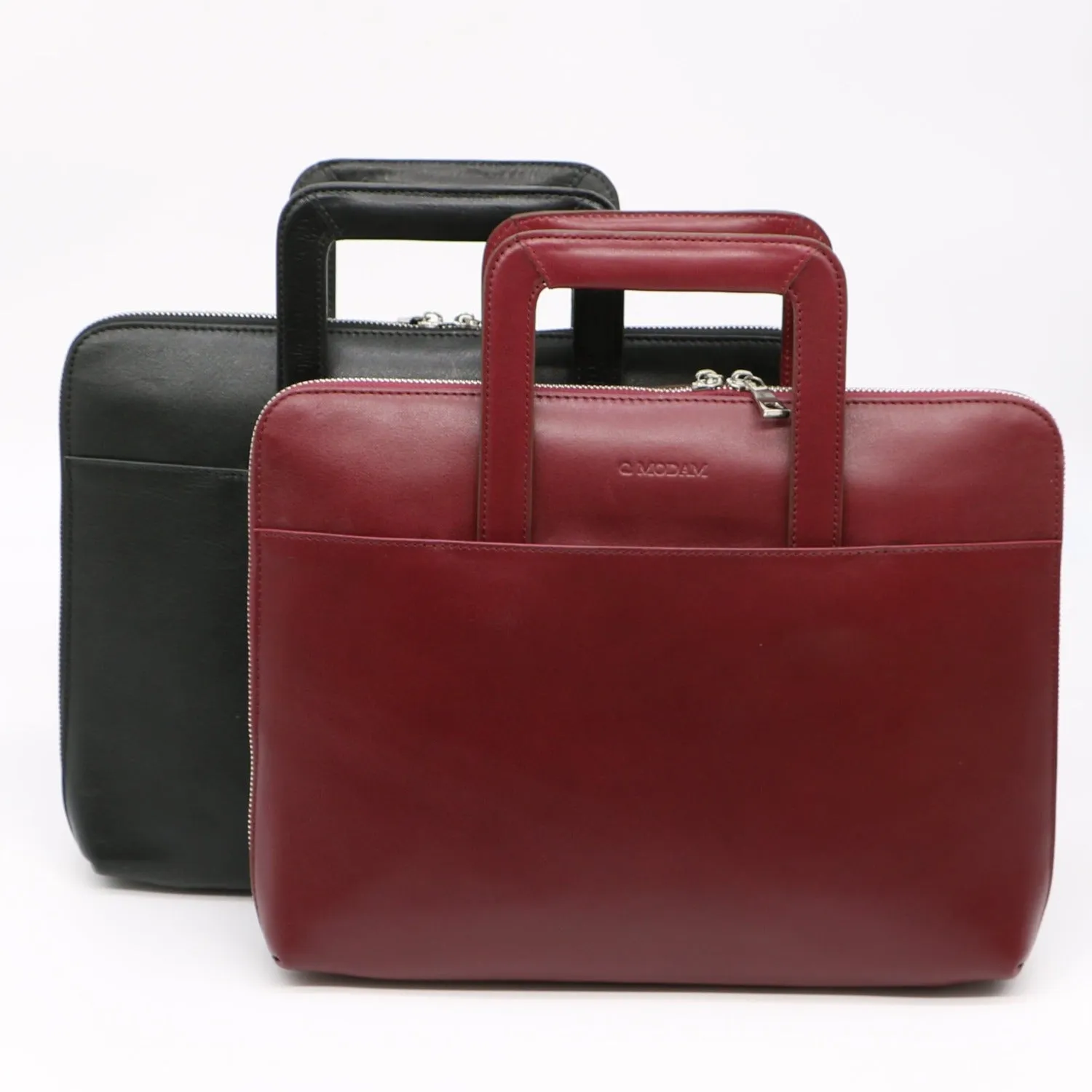 Ozzell Premium Soft Leather Laptop File Bag