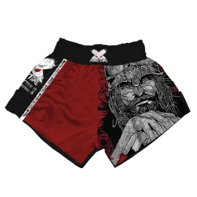 Red Viking Muay Thai Shorts