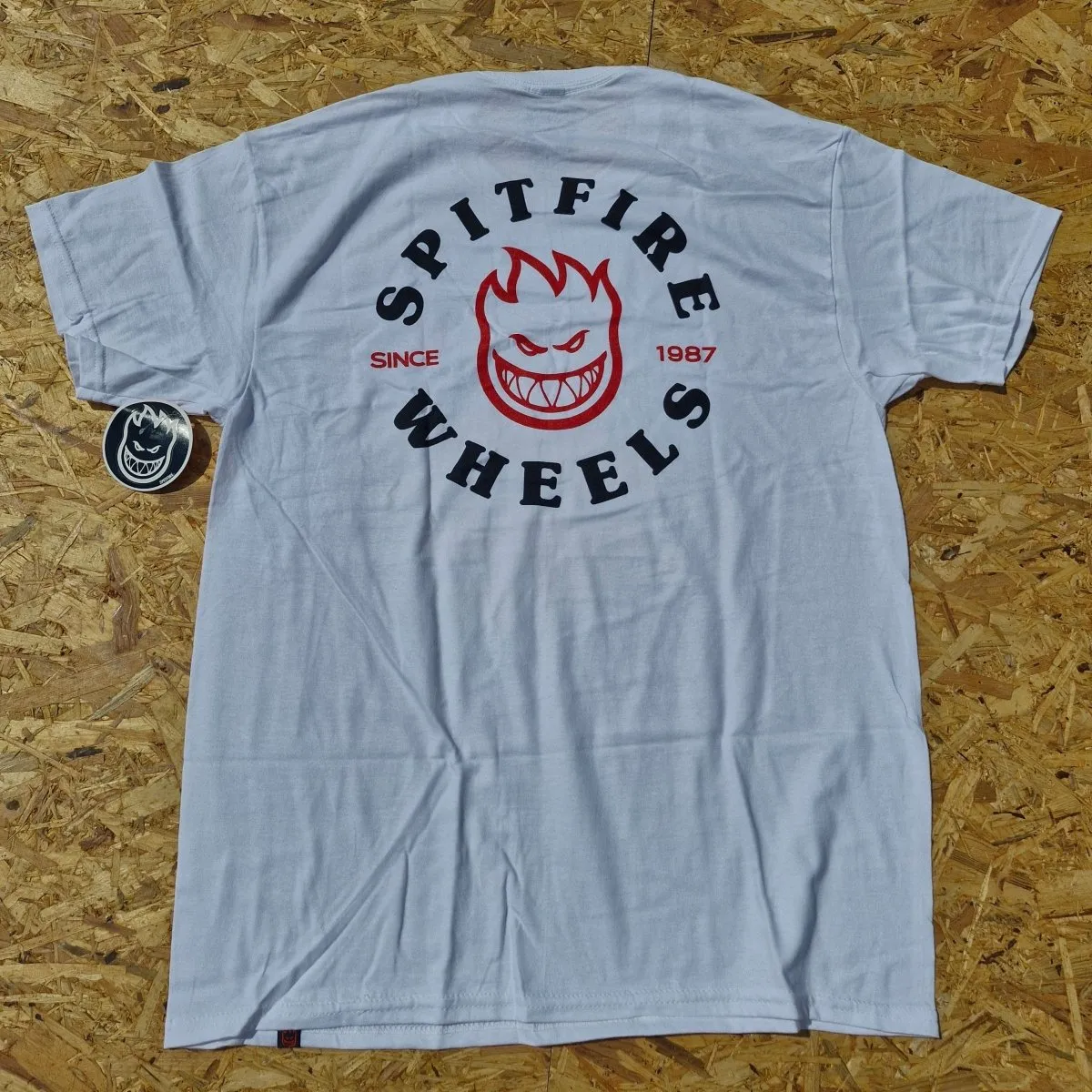 Spitfire T-Shirt Bighead Classic white