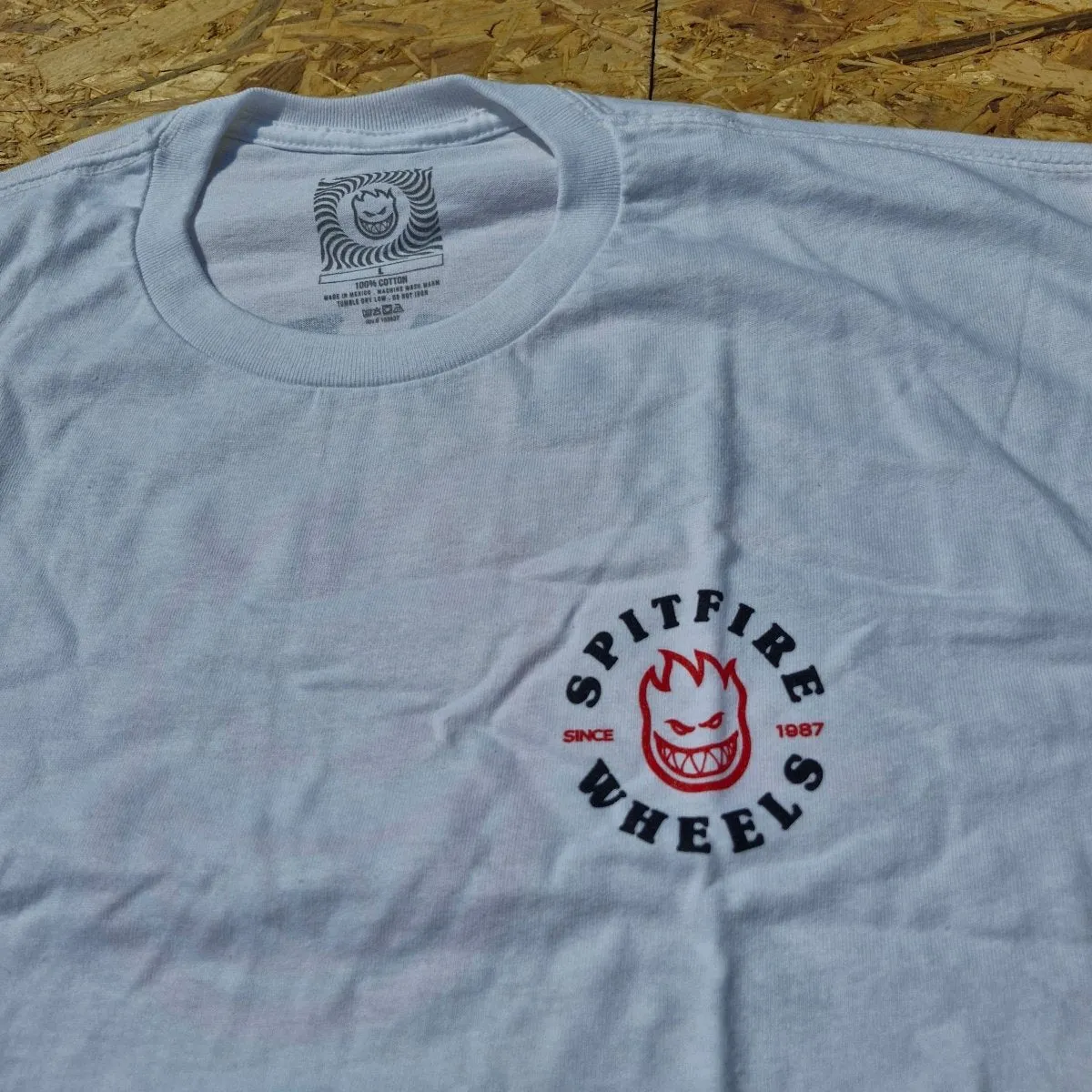 Spitfire T-Shirt Bighead Classic white