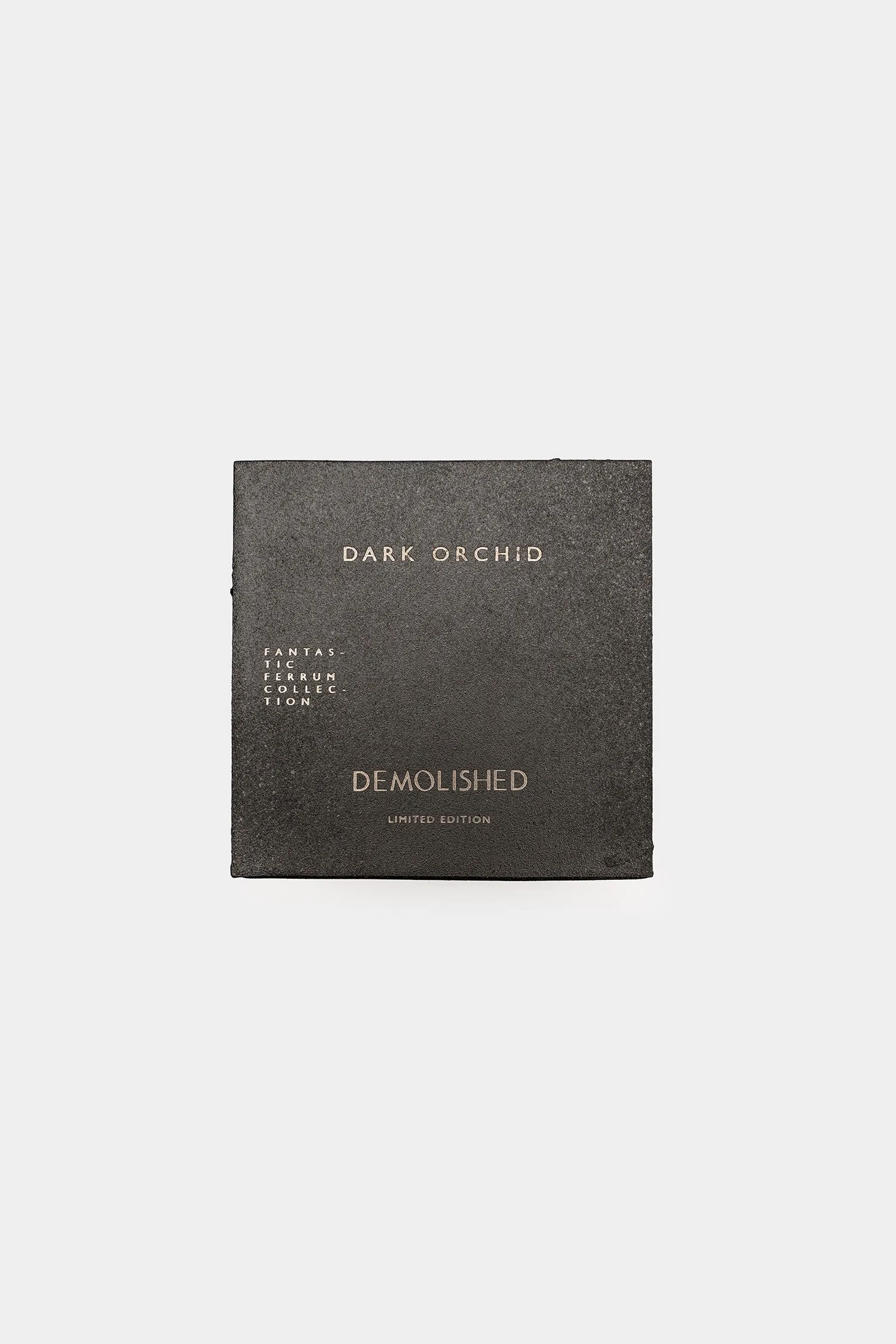 Square scented candle | Dark orchid - 320 ml