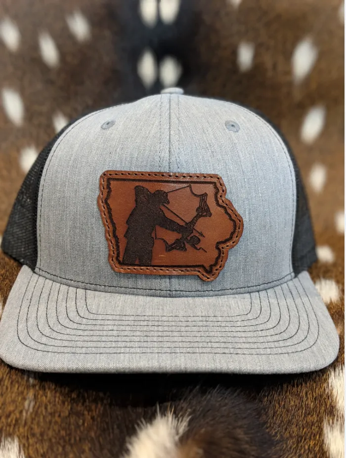 State of Iowa Bowfisherman Patch Hat