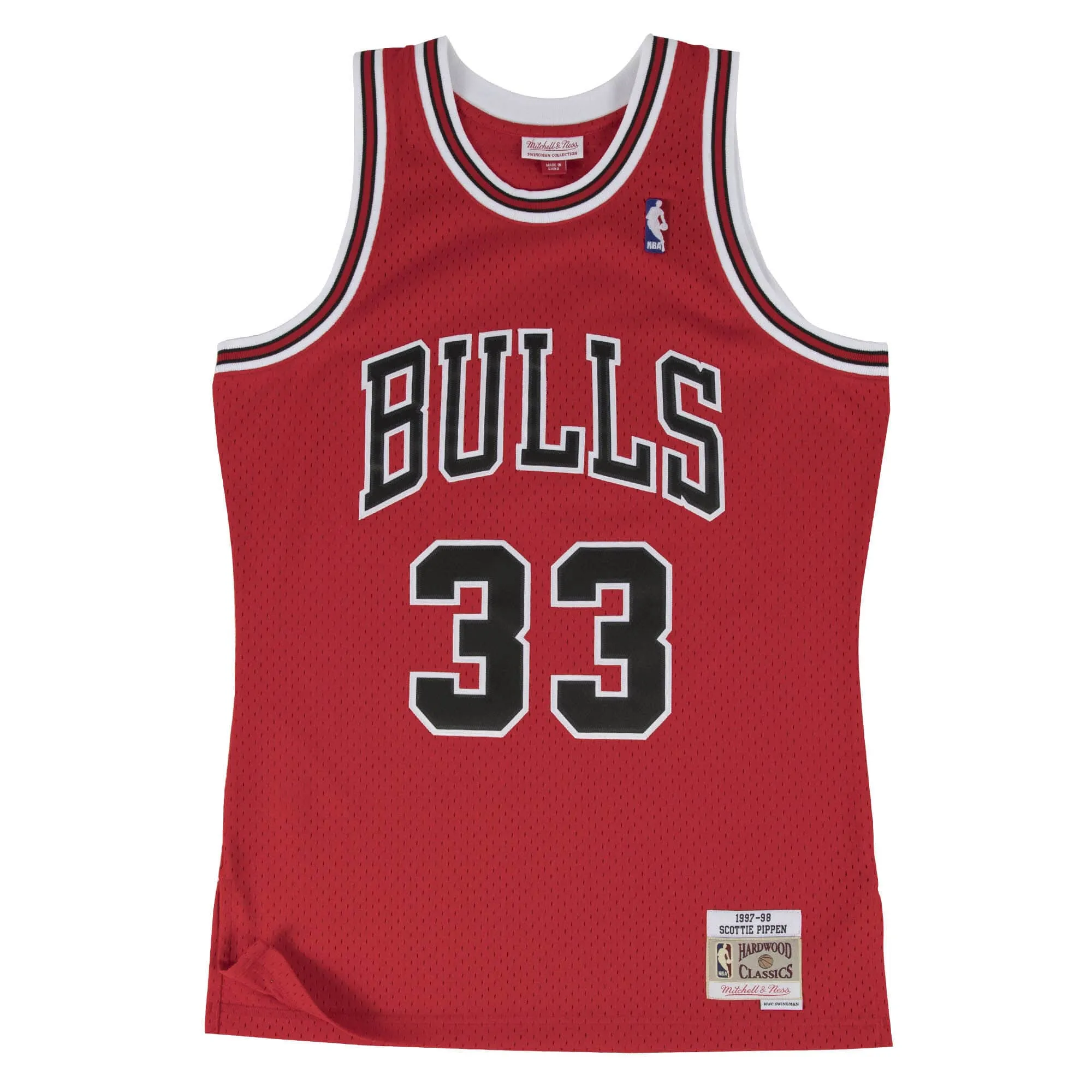 SWINGMAN JERSEY CHICAGO BULLS PIPPEN - RED