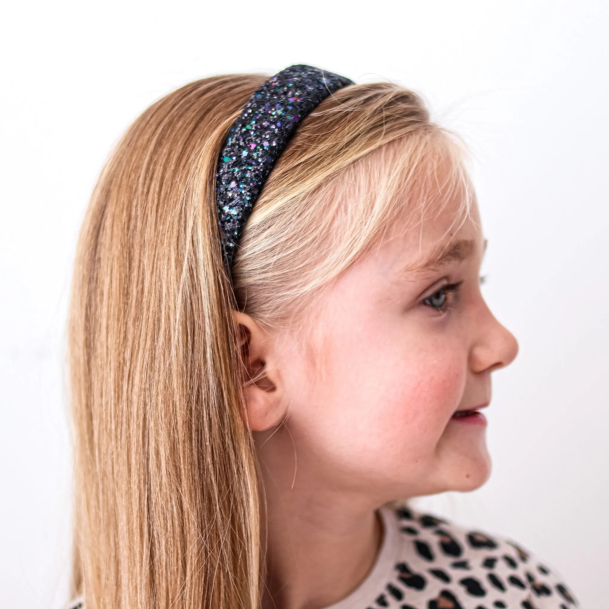 Tapered Chunky Glitter Headband