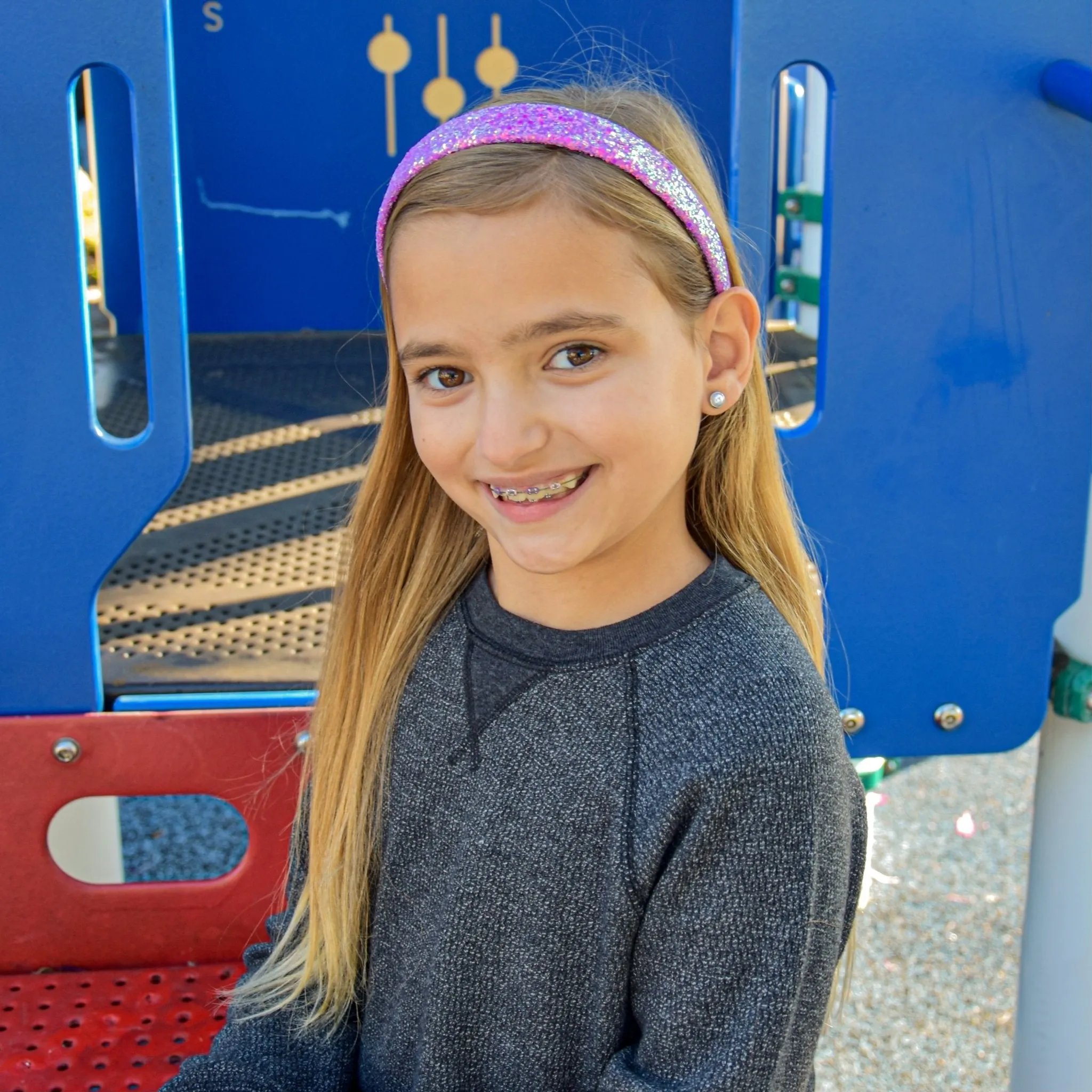 Tapered Chunky Glitter Headband