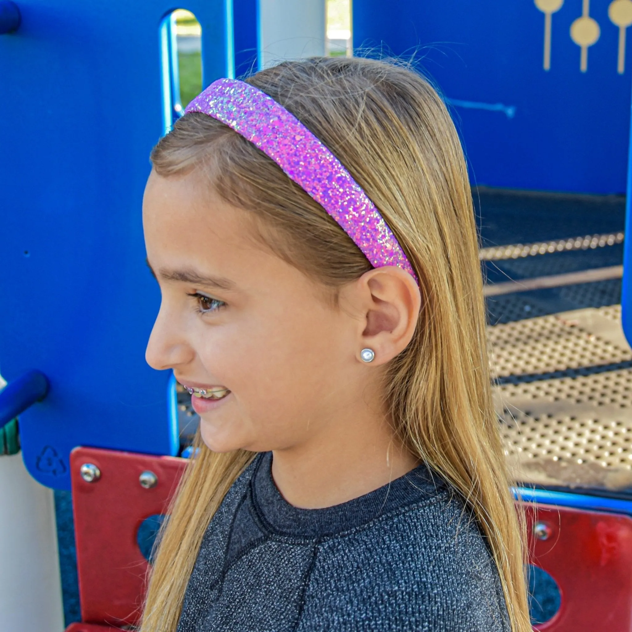 Tapered Chunky Glitter Headband