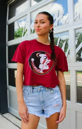 The Erin Classic Seminoles Cropped Tee