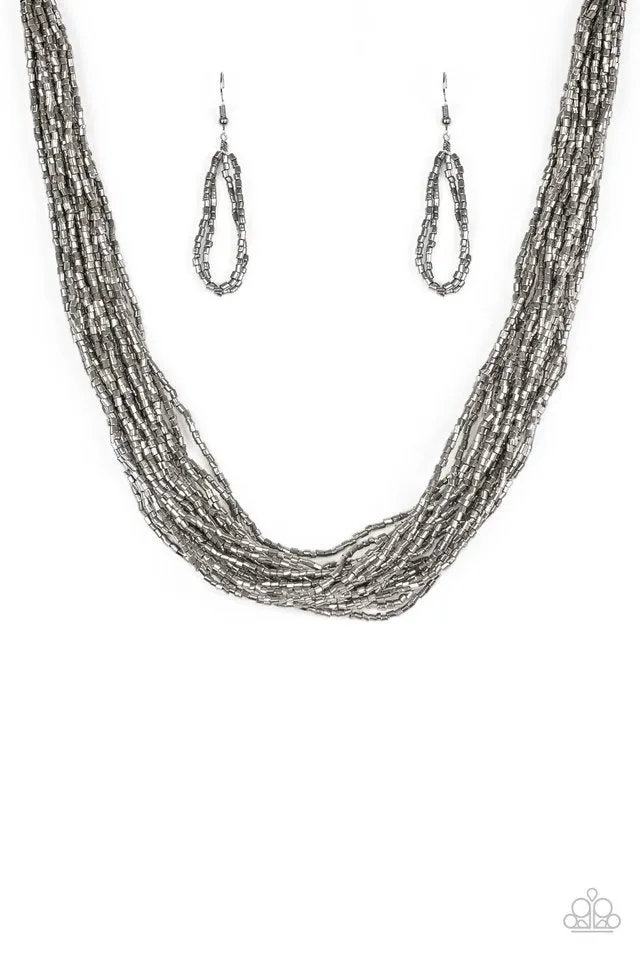 The Speed of STARLIGHT Gunmetal-Necklace