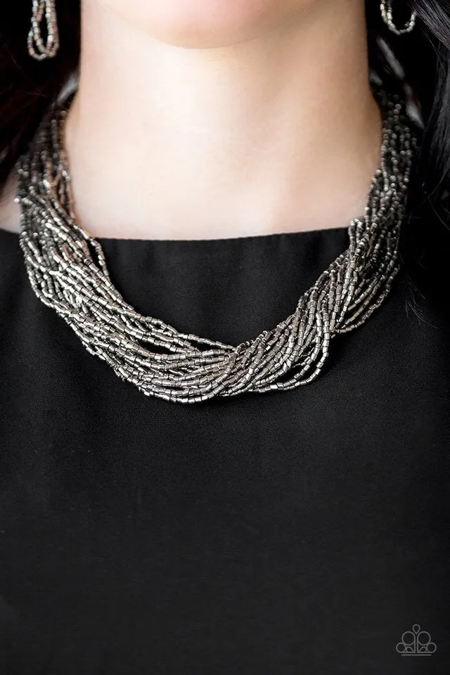 The Speed of STARLIGHT Gunmetal-Necklace