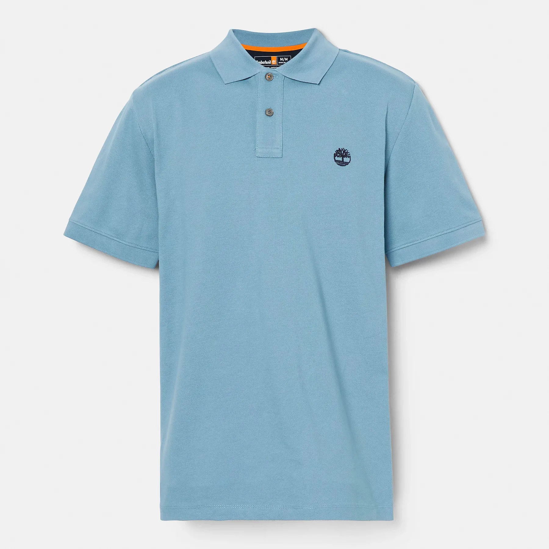 Timberland Mens Millers River Pique Polo T-Shirt - Short Sleeved