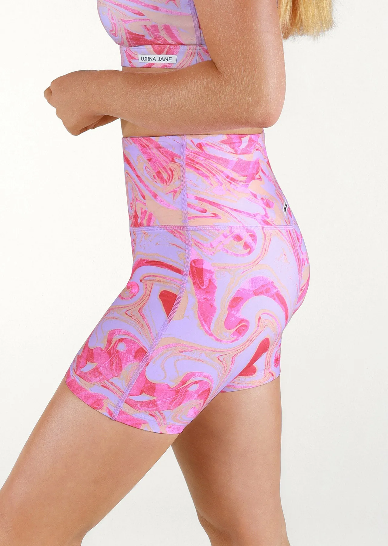 Vapour No Chafe Bike Short - Vapour Print