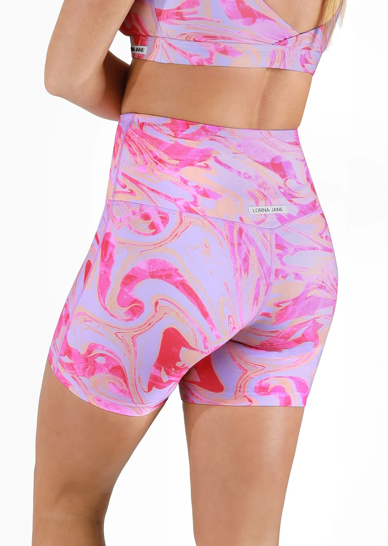 Vapour No Chafe Bike Short - Vapour Print