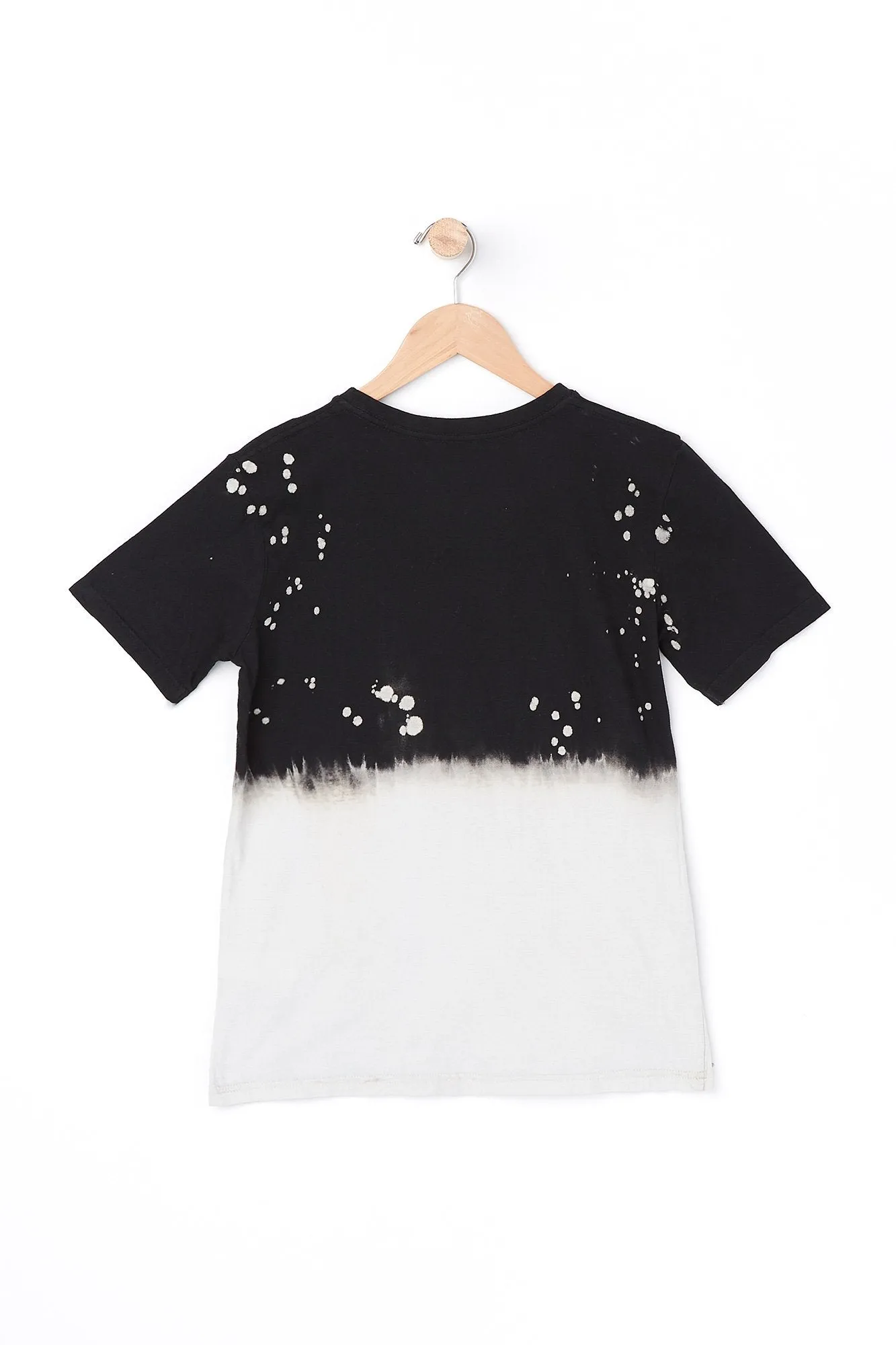 West 49 Youth Black Tie Dye Splatter Tee