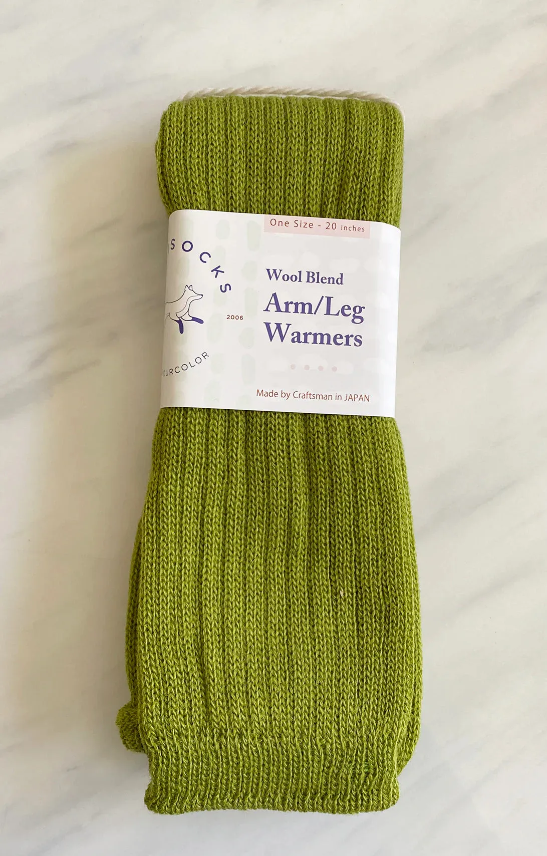 Wool Blend Ribbed Arm Warmers   Leg Warmers